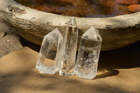 Polished Clear Quartz Crystal Points x 24 From Madagascar - TopRock