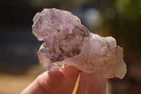 Natural Large Window Amethyst Crystals  x 6 From Chiredzi, Zimbabwe