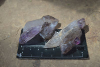 Natural Man Made Conglomerate Amethyst Specimens  x 12 From Chiredzi, Zimbabwe - Toprock Gemstones and Minerals 