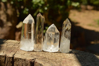 Polished Clear Quartz Crystal Points x 24 From Madagascar - TopRock