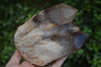 Natural Red Hematoid Phantom Quartz Clusters  x 2 From Karoi, Zimbabwe - Toprock Gemstones and Minerals 