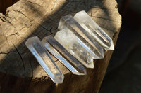 Polished Clear Quartz Crystal Points x 24 From Madagascar - TopRock