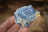 Natural New Sky Blue Calcite Specimens  x 35 From Spitzkop, Namibia