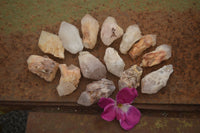 Natural Cascading Pineapple Quartz Crystals  x 24 From Madagascar - TopRock