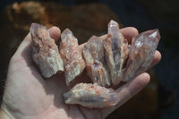 Natural Sugar Amethyst Crystals  x 35 From Zambia - Toprock Gemstones and Minerals 