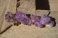 Natural Mini Dark Purple Amethyst Specimens  x 70 From Zambia - Toprock Gemstones and Minerals 