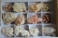 Natural Selection Of Mixed Quartz Clusters x 12 From Madagascar - TopRock