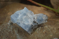 Natural New Sky Blue Calcite Specimens  x 35 From Spitzkop, Namibia