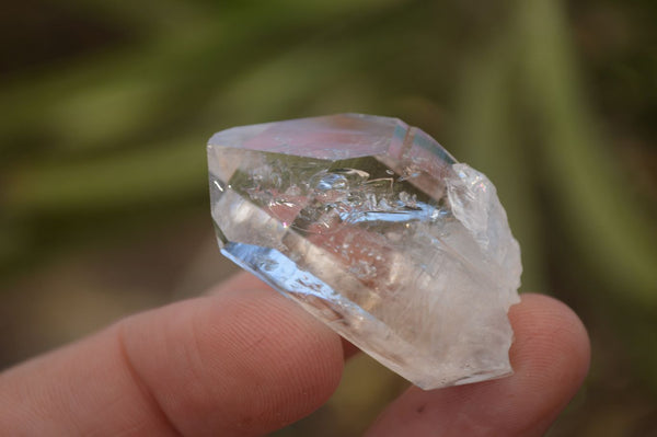 Natural Small Clear & Smokey Quartz Crystals  x 48 From Brandberg, Namibia - Toprock Gemstones and Minerals 