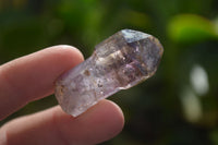 Natural Window Amethyst Crystals  x 12 From Chiredzi, Zimbabwe