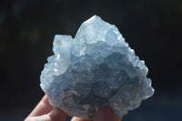 Natural Blue Celestite Crystal Specimens  x 3 From Sakoany, Madagascar - Toprock Gemstones and Minerals 