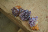 Natural Mini Dark Purple Amethyst Specimens  x 70 From Zambia - Toprock Gemstones and Minerals 