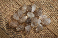 Natural Mixed Clear Smokey Brandberg Quartz Crystals x 35 From Brandberg, Namibia