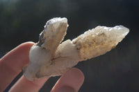 Natural Drusy Quartz Coated Calcite Crystals  x 12 From Alberts Mountain, Lesotho - Toprock Gemstones and Minerals 