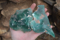 Polished Green Mtorolite / Chrome Chrysoprase Plates  x 6 From Zimbabwe - Toprock Gemstones and Minerals 