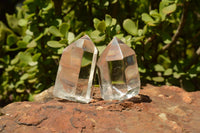 Polished Clear Quartz Crystal Points x 24 From Madagascar - TopRock