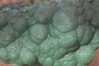 Natural Botryoidal Crystalline Malachite Specimens  x 2 From Kolwezi, Congo