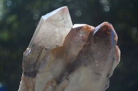 Natural Red Hematoid Phantom Quartz Clusters  x 2 From Karoi, Zimbabwe - Toprock Gemstones and Minerals 