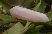 Polished Double Terminated Pink Rose Quartz Points  x 4 From Ambatondrazaka, Madagascar - TopRock