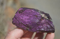 Natural Metallic Purpurite Cobbed Specimens  x 12 From Erongo, Namibia - Toprock Gemstones and Minerals 