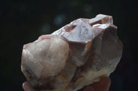 Natural Red Hematoid Phantom Quartz Clusters  x 2 From Karoi, Zimbabwe - Toprock Gemstones and Minerals 