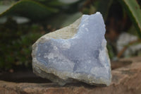 Natural Blue Lace Agate Geode Specimens  x 4 From Malawi - Toprock Gemstones and Minerals 