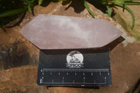 Polished Double Terminated Pink Rose Quartz Points  x 4 From Ambatondrazaka, Madagascar - TopRock