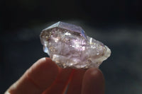 Natural Amethyst Window Quartz Crystals  x 12 From Chiredzi, Zimbabwe