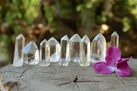 Polished Clear Quartz Crystal Points x 24 From Madagascar - TopRock