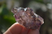 Natural Window Amethyst Crystals  x 12 From Chiredzi, Zimbabwe