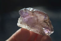 Natural Amethyst Window Quartz Crystals  x 12 From Chiredzi, Zimbabwe