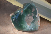 Polished Green Mtorolite / Chrome Chrysoprase Plates  x 6 From Zimbabwe - Toprock Gemstones and Minerals 