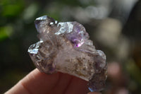 Natural Window Amethyst Crystals  x 12 From Chiredzi, Zimbabwe