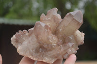 Natural Red Hematoid Quartz Specimens x 3 From Karoi, Zimbabwe - TopRock