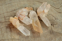 Natural Small Semi Optic Selected Quartz Crystals & Clusters  x 35 From Madagascar - TopRock