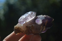 Natural Man Made Conglomerate Amethyst Specimens  x 12 From Chiredzi, Zimbabwe - Toprock Gemstones and Minerals 