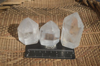 Polished Clear Quartz Crystal Points x 24 From Madagascar