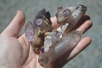 Natural Man Made Conglomerate Amethyst Specimens  x 12 From Chiredzi, Zimbabwe - Toprock Gemstones and Minerals 