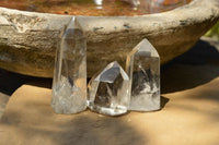 Polished Clear Quartz Crystal Points x 24 From Madagascar - TopRock