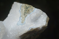 Natural Blue Lace Agate Geode Specimens  x 3 From Nsanje, Malawi - Toprock Gemstones and Minerals 