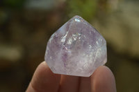 Polished Small Amethyst Points x 12 From Ankazobe, Madagascar