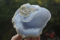 Natural Blue Lace Agate Geode Specimens  x 4 From Malawi - Toprock Gemstones and Minerals 