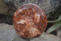 Polished Carnelian Agate Standing Free Forms  x 2 From Madagascar