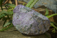 Natural Rough Stichtite & Serpentine Specimens x 2 From Barberton, South Africa