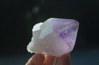 Natural Single Jacaranda Amethyst Crystals  x 6 From Mumbwa, Zambia - Toprock Gemstones and Minerals 