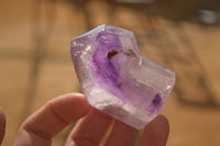 Polished Stunning Large Window Amethyst Crystals x 6 From Ankazobe, Madagascar