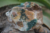 Natural Rare Ball Malachite On Drusi Quartz & Dolomite Matrix  x 2 From Kambove, Congo - Toprock Gemstones and Minerals 