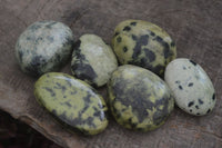 Polished Leopard Stone Gallets  x 6 From Zimbabwe - Toprock Gemstones and Minerals 