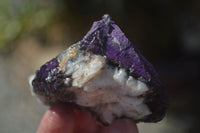 Natural Metallic Purpurite Cobbed Specimens  x 12 From Erongo, Namibia - Toprock Gemstones and Minerals 