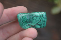 Polished Small Malachite Tumble Stones  x 38 From Congo - Toprock Gemstones and Minerals 